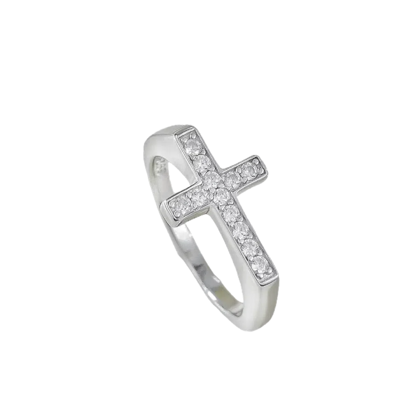 French Light Luxury Cross Ring