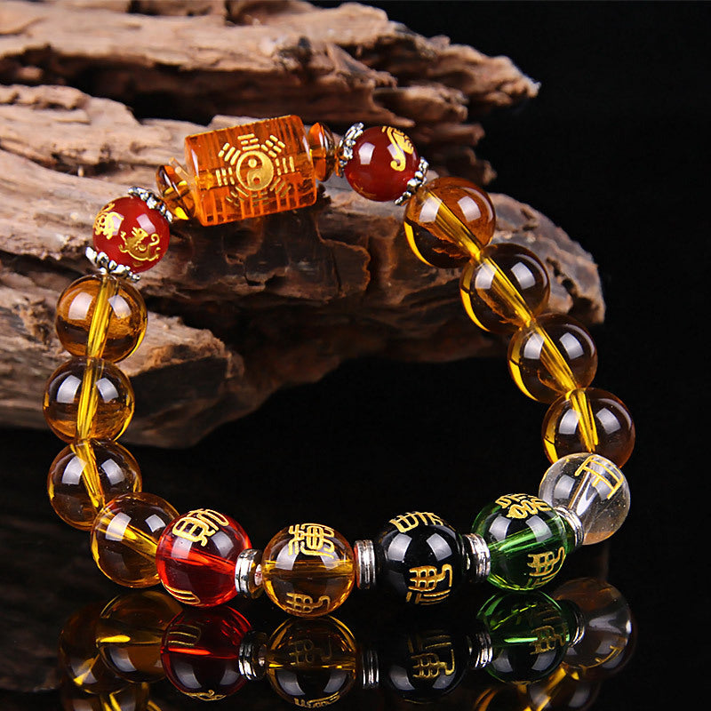 Citrine Five Elements Feng Shui Bracelet – Wealth & Energy Balance