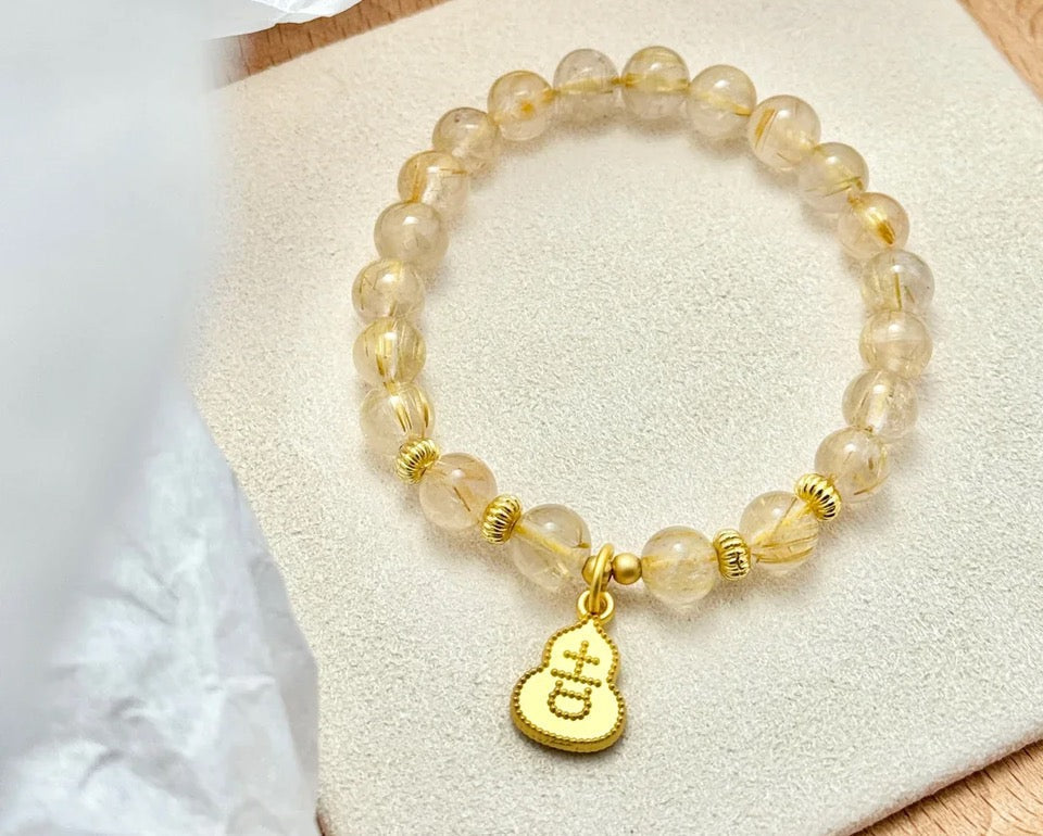 For Wealth & Success：5 Steps to Activate Golden Rutilated Quartz