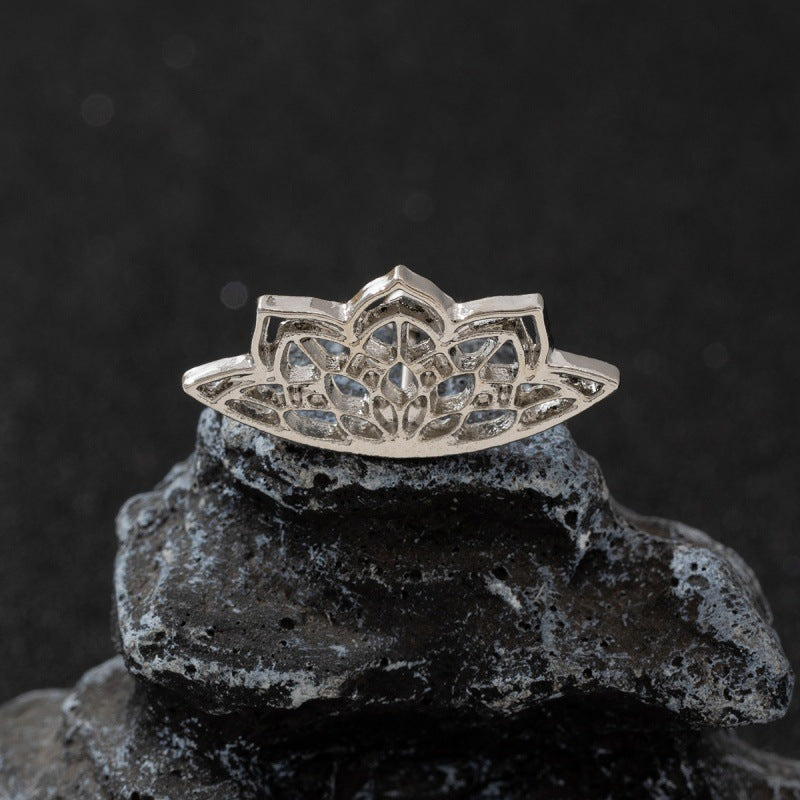 Lotus Flower Cartilage Piercing