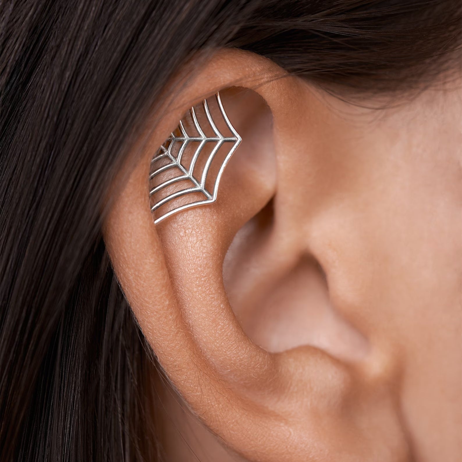 Spider Web Earring Gothic Jewelry for Women