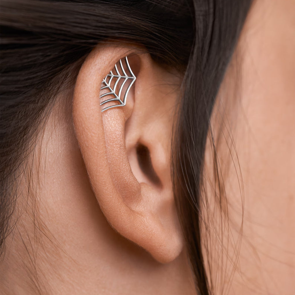 Spider Web Earring Gothic Jewelry for Women