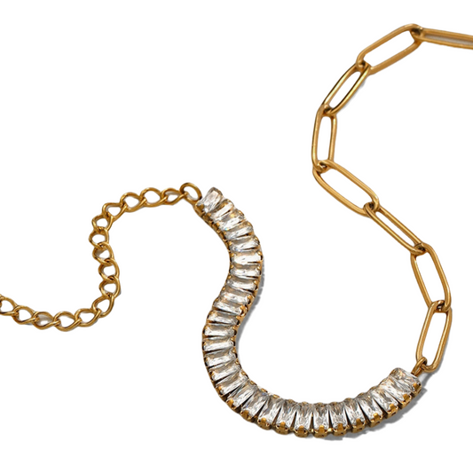 Sleek Stainless Steel Layered Bracelet Collection