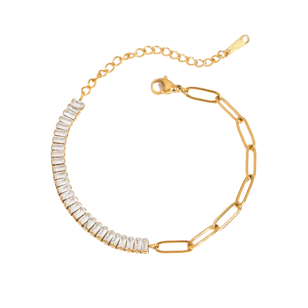 Sleek Stainless Steel Layered Bracelets - 6 Options