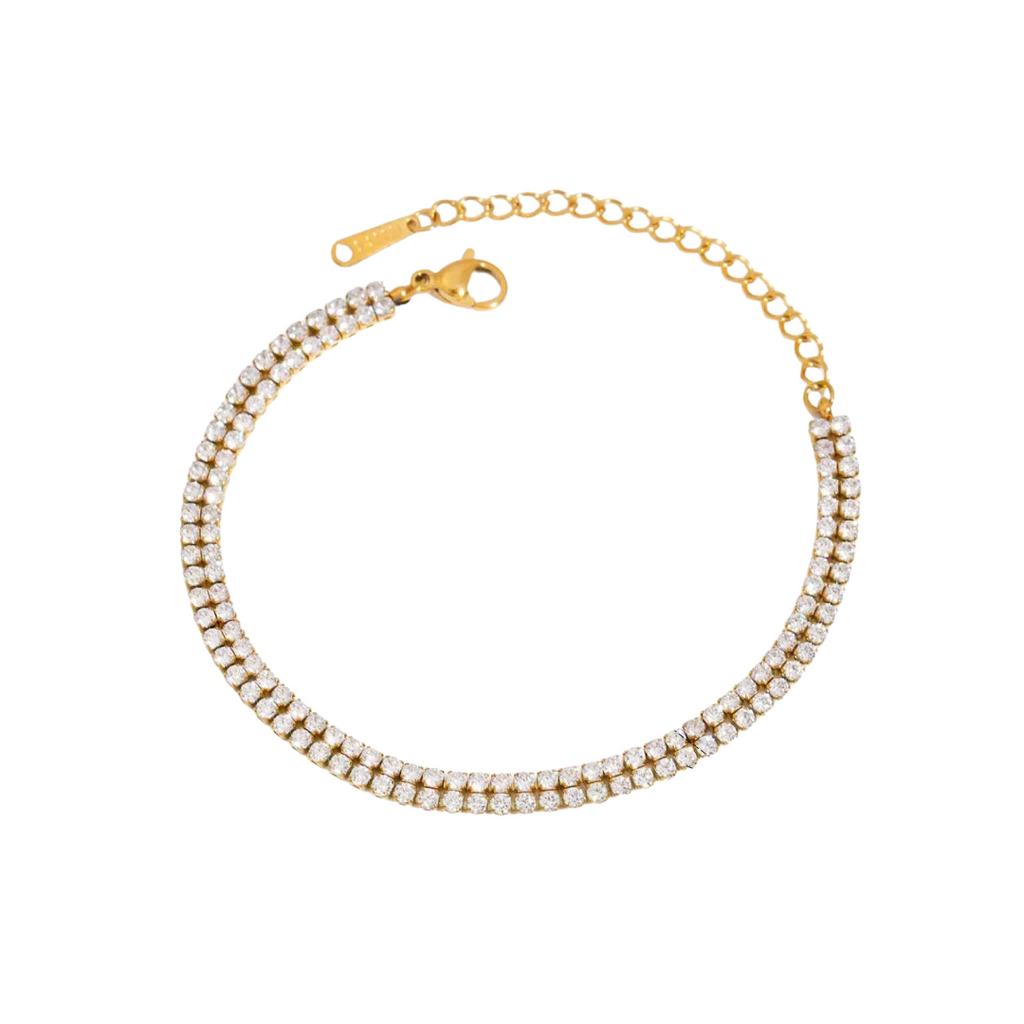 Sleek Stainless Steel Layered Bracelets - 6 Options