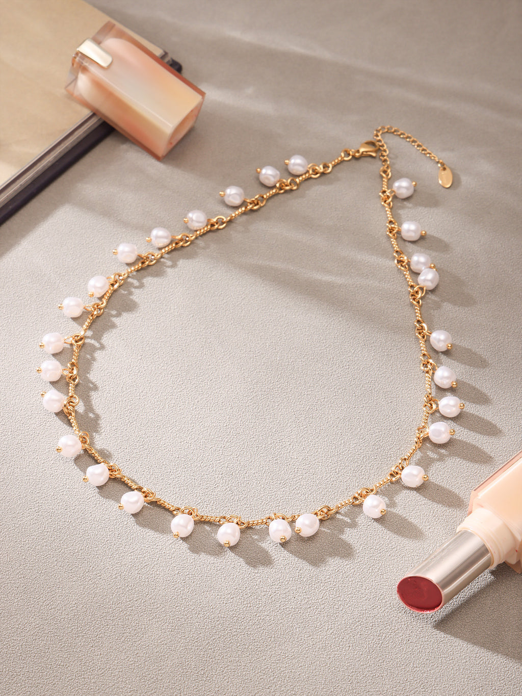 Shell Pearl Tassel Jewelry Set