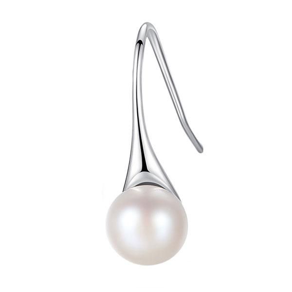 Freshwater Pearl Earrings, 8-8.5mm, 4A