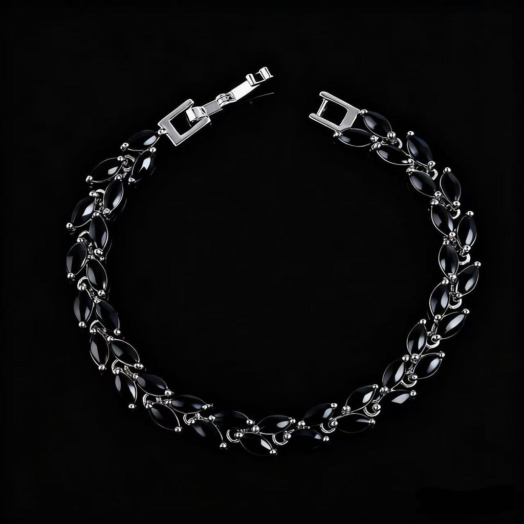 Multi-Color Oval Zircon Bracelet