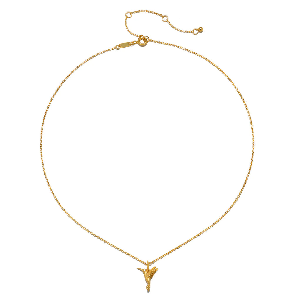 Loving Devotion Hummingbird Necklace