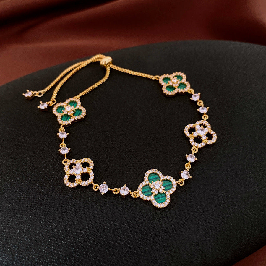 Green Cleef Bracelet
