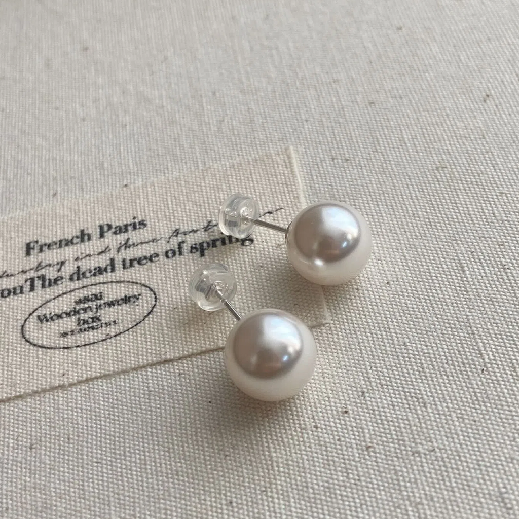 Freshwater Pearl Earrings, 8-14mm, 3A