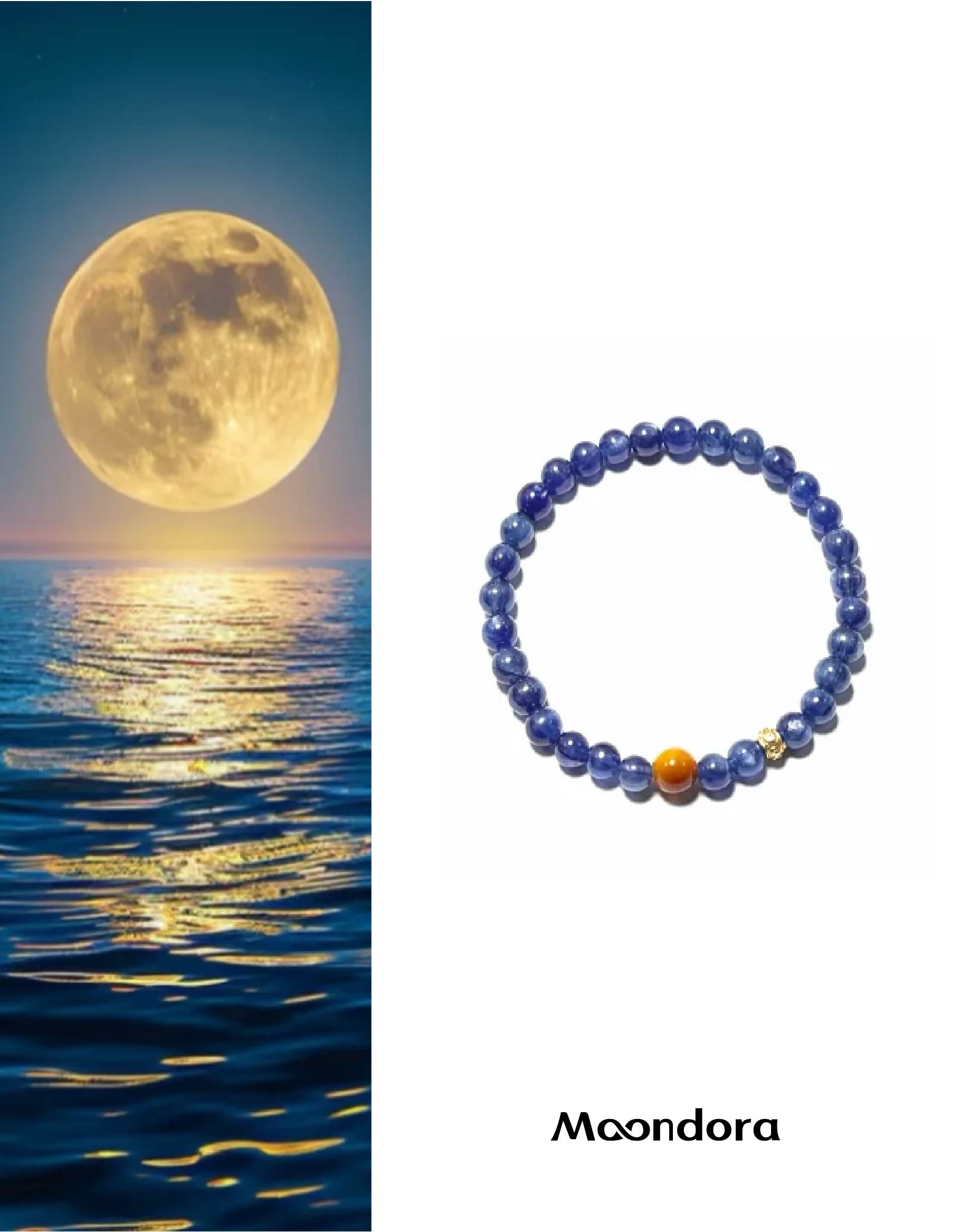 Kyanite and Tigerite Bracelet - Improve Career & Confidence