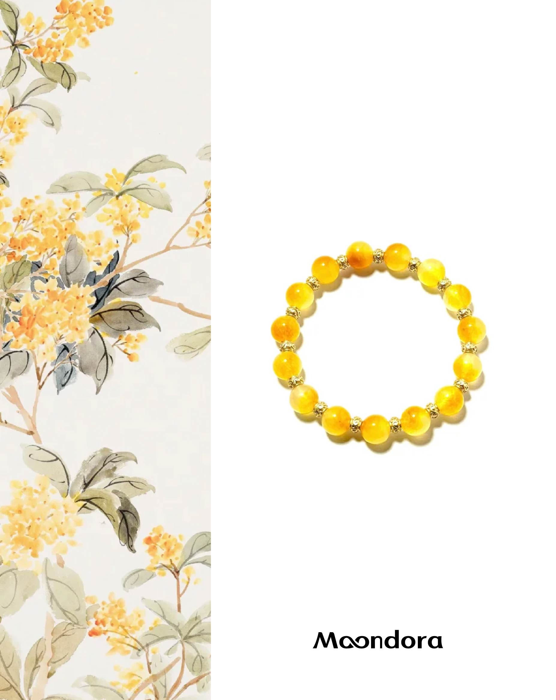 Yellow Chalcedony Bracelet - Improve Confidence & Happiness
