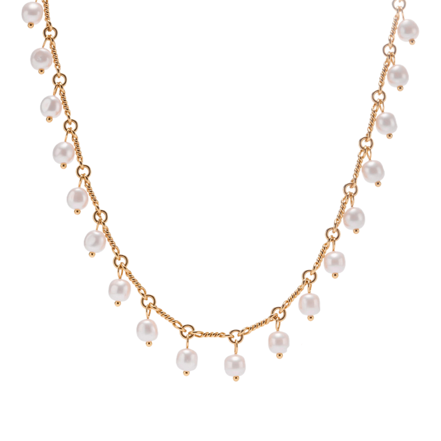 Shell Pearl Tassel Jewelry Set