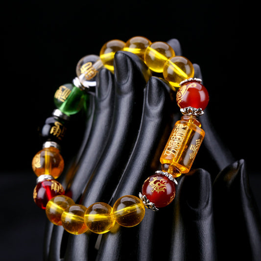 Citrine Five Elements Feng Shui Bracelet – Wealth & Energy Balance