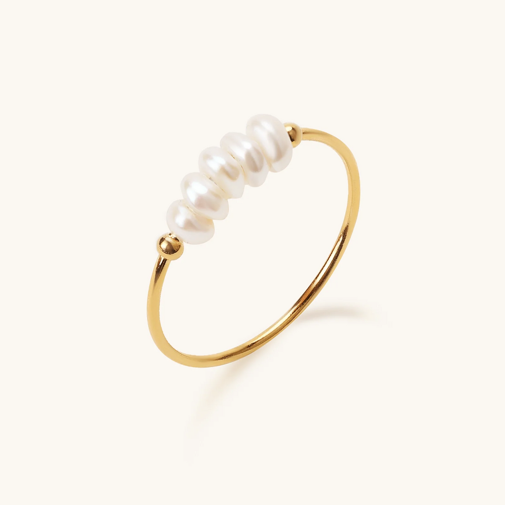Quick Chic Pearl Ring, 3-4mm, 3A