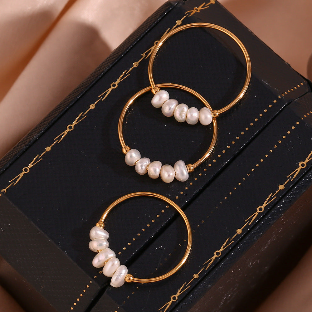 Quick Chic Pearl Ring, 3-4mm, 3A