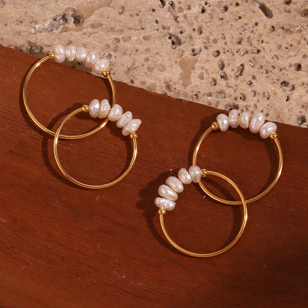 Quick Chic Pearl Ring, 3-4mm, 3A